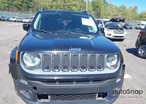2015 Jeep Renegade Latitude из США, поврежденный, VIN ZACCJBBT0FPC45087